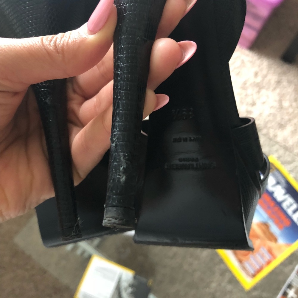 YSL Saint Laurent TRIBUTE 105 SANDAL CROCODILE - Picture 5 of 6